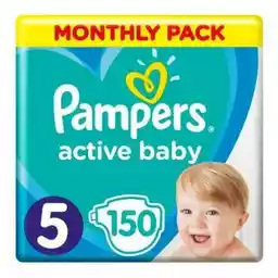 Pampers Active Baby 5 pieluchy (11-16kg) 150szt.