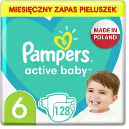 Pampers Active Baby 6 pieluchy 13-18kg 128szt