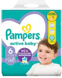 Pampers Active Baby 6 pieluchy 13-18kg 56szt