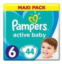 Pampers Active Baby Maxi Pack rozmiar 6 13-18kg 44szt