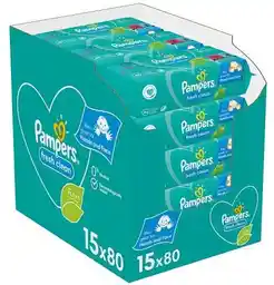 Pampers Chusteczki nawilżane Fresh Clean 15x80szt