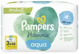 Pampers Chusteczki nawilżane Harmonie Aqua 144szt