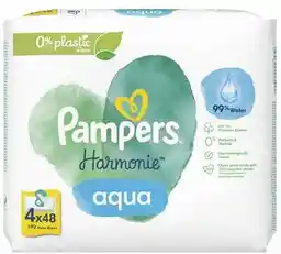 Pampers Chusteczki nawilżane Harmonie Aqua 192szt