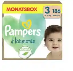 Pampers Harmonie 3 pieluchy 186szt