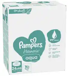 Pampers Harmonie Aqua Chusteczki nawilżane 24x48szt