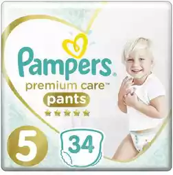 Pampers Premium Care 5 Pants pieluchomajtki (12-17kg) 34szt.