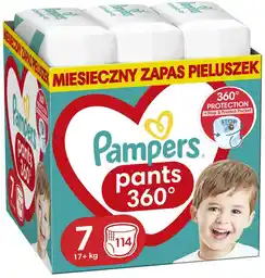 Pampers Premium Care 7 Pants pieluchomajtki 17kg+ 114szt