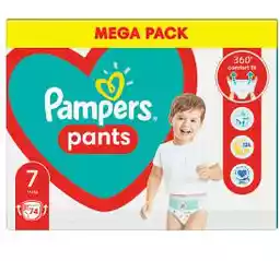 Pampers Premium Care 7 Pants pieluchomajtki (17kg+) 74szt.