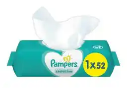 Pampers Sensitive Chusteczki nawilżane 52szt