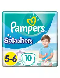 Pampers Splashers 5-6 (14kg+) jednorazowe pieluchy do pływania Baby Shark, 10szt.