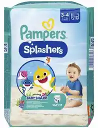 Pampers Splashers Baby Shark 3 pieluchomajtki 12szt