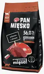 Pan Mięsko Karma dla kota Wołowina z jeleniem 5 kg sucha