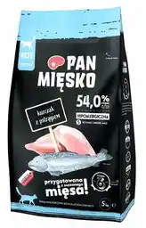 Pan Mięsko - Karma sucha dla kota kurczak z pstrągiem S 5kg