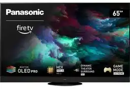 Panasonic TV-65Z90AEG 65 cali OLED 4K 144Hz Smart TV Dolby Vision IQ Dolby Atmos HDMI 2.1 DVB-T2 Telewizor OLED