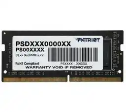 Patriot Memory DDR4 16GB 3200 CL22 Czarny Pamięć RAM 7D4932AE0HVC8B3