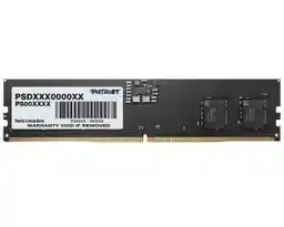 Patriot Pamięć Ram Memory DDR5 16GB 5600 CL46 Czarny 7D5956CE0HVA2B3