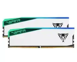 Patriot Viper Elite 5 RGB DDR5 48GB 2 x 24GB 6000 CL42 Biały Pamięć RAM PVER548G60C42KW