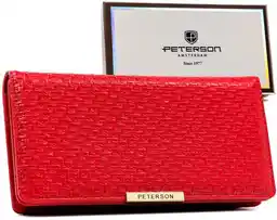 Peterson Portfel damski PTN 005-YS czerwony