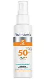 Pharmaceris S Dermopediatric Mineralny spray ochronny do twarzy i ciała SPF50+ 100ml
