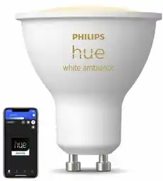 Philips Hue Inteligentna żarówka LED 929003666701 4.2W GU10 Bluetooth, Zigbee