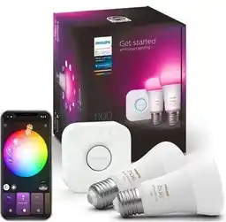 Philips Inteligentna żarówka LED HUE 212378 9W E27 Bluetooth, ZigBee