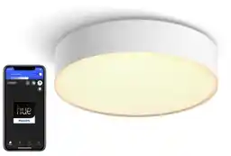 Philips Lampa sufitowa HUE White Ambiance Enrave S 915005996401 Biały Bluetooth