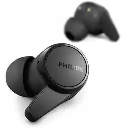 Philips TAT1207BK/00 Dokanałowe Bluetooth 5.2 Czarny Słuchawki bezprzewodowe