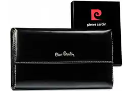 Pierre Cardin Portfel skórzany 322 PSP520.2 czarny