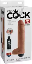 Pipedream King Cock Penis z Wytryskiem 25,4cm Cielisty