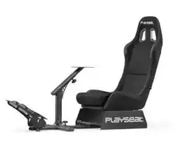 Playseat Evolution Black Actifit Wyścigowy Tkanina do 122kg Czarny Fotel wyścigowy