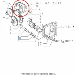 Pompa hydrauliczna do ciągnika