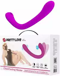 Pretty Love Alex Vibe and Clitoris Sucker Purple