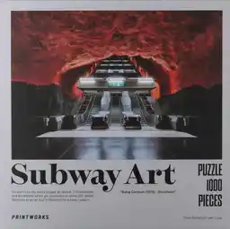 Printworks Puzzle 1000 Subway Art Fire