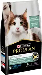 Pro Plan LiveClear Sterilised Senior 7 plus indyk - 2,8 kg karma sucha