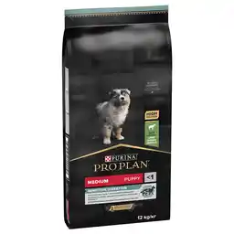 Pro Plan PURINA Medium Puppy Sensitive Digestion, jagnięcina i ryż - 12 kg