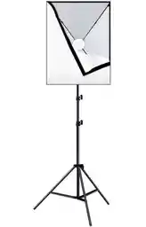 Puluz Zestaw studyjny Softbox Led 50x70cm statyw żarówka Led 1 szt