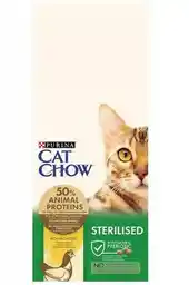 Purina Cat Chow Sterilised Karma bogata w kurczaka 15kg sucha