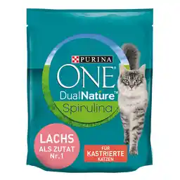 Purina Petcare Commercial Operations France Purina One Dua Natura z łososiiem ze spiruliną karma dla kotów 1,4kg sucha