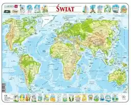 Puzzle mapa świata