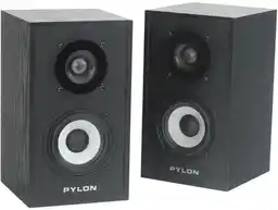 Pylon Audio Kolumny głośnikowe Pearl Sat Czarny (2 szt.)