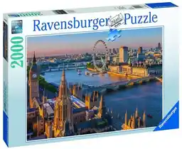 Ravensburger Puzzle 2D 2000 elementów: Nastrojowy Londyn 16627