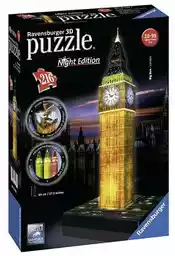 Ravensburger Puzzle 3D Big Ben Nocą (216 elementów)