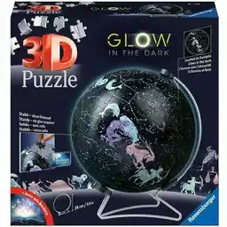 Ravensburger Puzzle 3D Glow In The Dark Globus konstelacje 11544 (180 elementów)