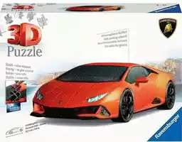 Ravensburger Puzzle 3D Lamborghini Huracan Evo Arancio 11571 (108 elementów)