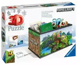 Ravensburger Puzzle 3D Minecraft Szkatułka (216 elementów)