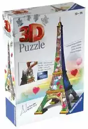 Ravensburger Puzzle 3D Wieża Eiffla Love Edition (216 elementów)