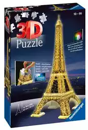 Ravensburger Puzzle 3D Wieża Eiffla nocą (216 elementów)