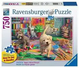 Ravensburger PUZZLE 750 Słodcy artyści