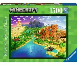 Ravensburger Puzzle Premium Świat Minecraft (1500 elementów)