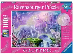 Ravensburger Verlag Gmbh Puzzle dla dzieci 2D: Królestwo jednorożców 100 elementów